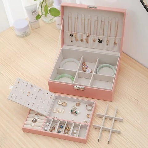 Wooden Jewelry Box for Ring Gift Storage Jewelry Storage Box Organizer