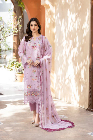 Gul E Kasni – Timeless Elegance in Soft Lilac