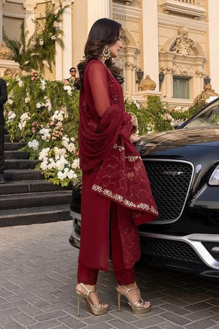Azure Embroidery Chiffon Collection