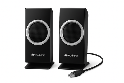 Audionic USB Mini Speakers – Clear & Powerful Sound for PC & Laptop