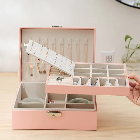 Wooden Jewelry Box for Ring Gift Storage Jewelry Storage Box Organizer