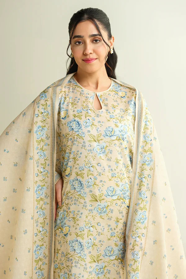 Kayseria Digital Printed Cambric Cotton 3PC